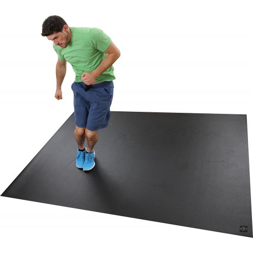  Square36 Extra Large Exercise Mat, 8 x 6-Feet