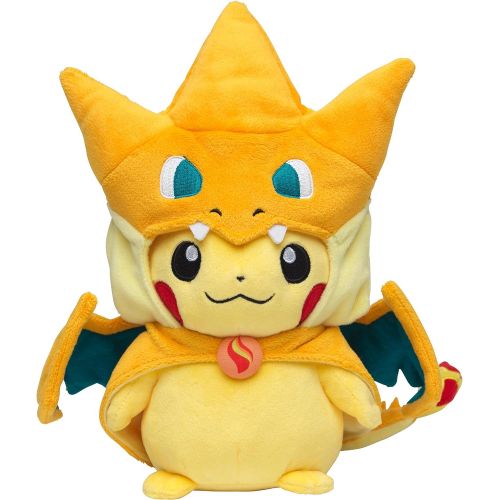 포켓몬 【Pokemon Center Original】　Pikachu wearing a poncho of Mega Charizard Y