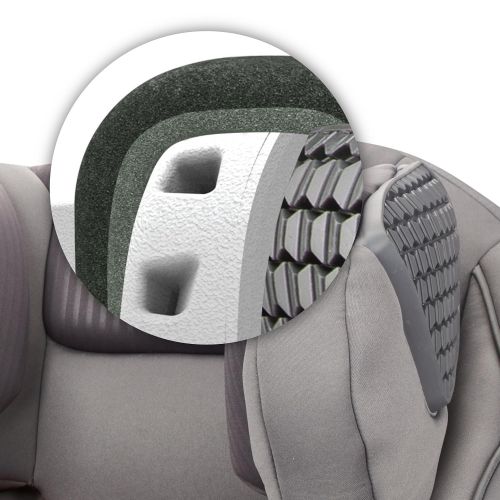 이븐플로 Evenflo Safemax 3-in-1 Combination Booster Car Seat with SensorSafe, Charcoal Fizz