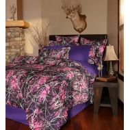Carstens Muddy Girl Camo 4 Piece Comforter Bedding Set, King