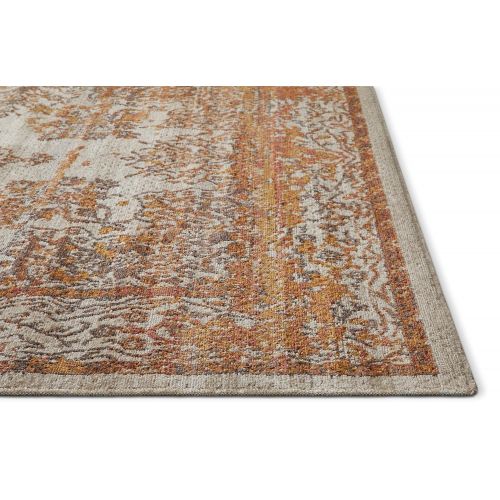  Well Woven FI-18-7 Firenze Cannes Modern Vintage Ethnic Medallion Distressed Earth Area Rug 710 x 910