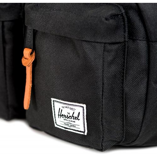  Herschel Supply Co. Eighteen, Black, One Size: Herschel Supply Co: Clothing