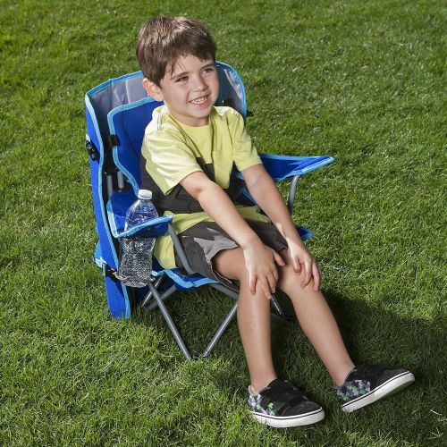  Kelsyus Kids Outdoor Canopy Chair - Foldable Childrens Chair for Camping, Tailgates, and Outdoor Events