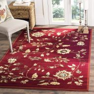 Safavieh Lyndhurst Collection LNH552-4091 Traditional Floral Area Rug, 53 x 76, RedMulticolored