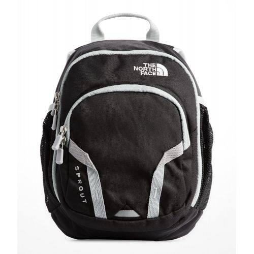 노스페이스 The North Face Youth Sprout Backpack - TNF Black & High Rise Grey - OS