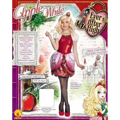  Visit the Rubies Store Rubies Ever After High Child Apple White Costume, Child Medium Multicolor