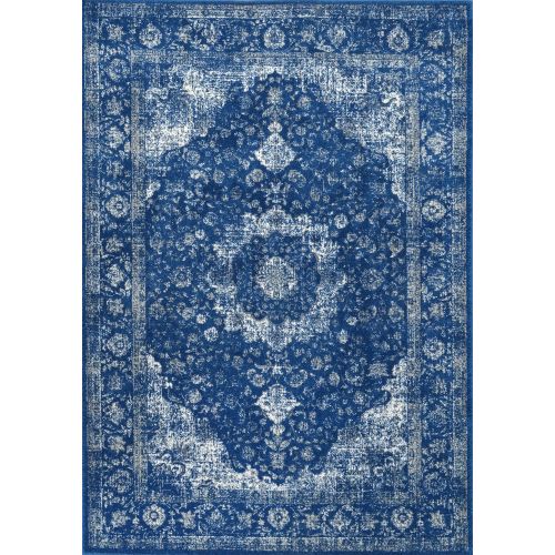  NuLOOM nuLOOM Vintage Persian Verona Area Rug, 5 x 7 5, Dark Blue