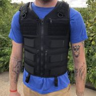 Atlas 46 AIMS Saratoga Vest Universal Chest Rig - Small, Black | Hand Crafted in The USA