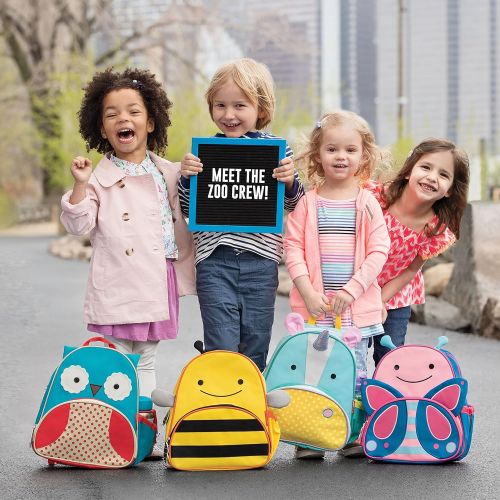 스킵 Skip Hop Toddler Backpack, 12 Unicorn School Bag, Multi