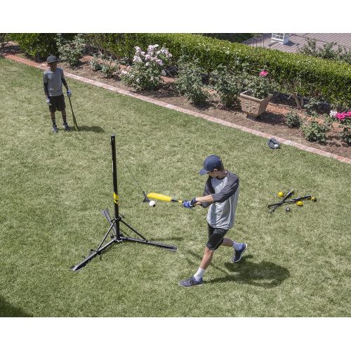 스킬즈 [아마존베스트]SKLZ Hit-A-Way Portable Baseball Training-Station Swing Trainer with Stand