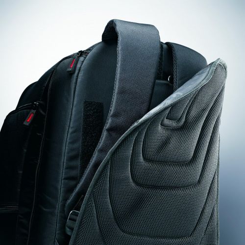 쌤소나이트 Samsonite Luggage Mvs Spinner Backpack, Black, 19 Inch