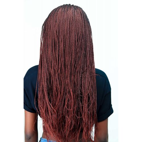  Wow Braids Cornrow Sade Twist Wig - Color 35 - 22 inches