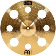 Meinl Cymbals Meinl 16” Trash Crash Cymbal with Holes  HCS Traditional Finish Brass for Drum Set, Made In Germany, 2-YEAR WARRANTY (HCS16TRC)