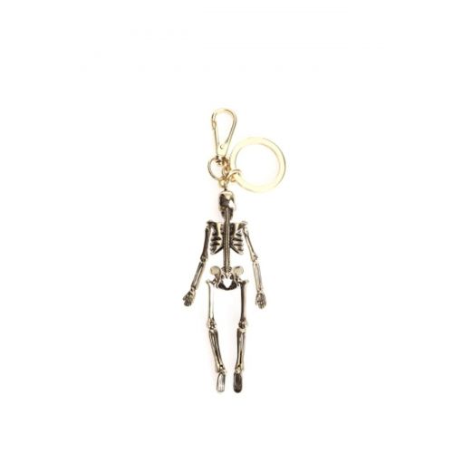  Alexander Mcqueen Skeleton golden key holder