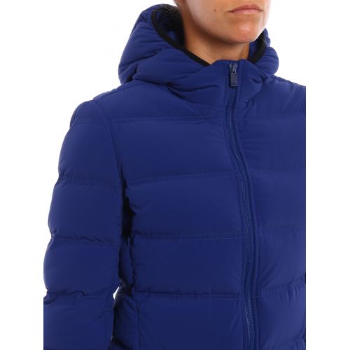  Aspesi Bollicina lightweight hooded jacket
