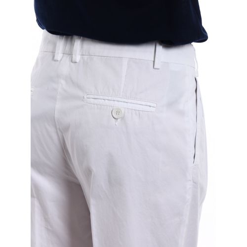  Aspesi Pleated pure cotton trousers
