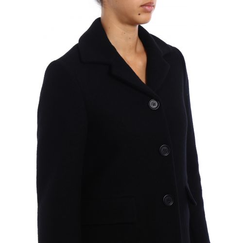  Aspesi Single-breasted wool coat