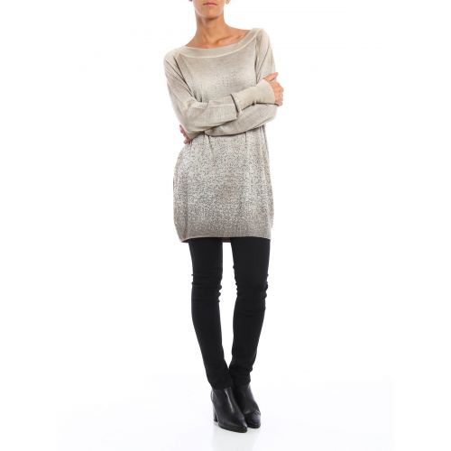  Avant Toi Studded cashmere and silk sweater