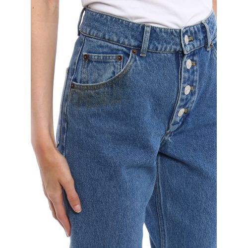 발렌시아가 Balenciaga High rise Mom jeans