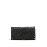 Balmain Smooth leather wallet clutch