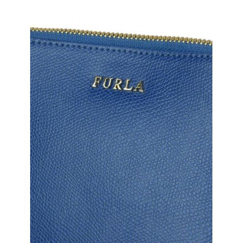 훌라 Furla Boheme XL peacock blue pouch