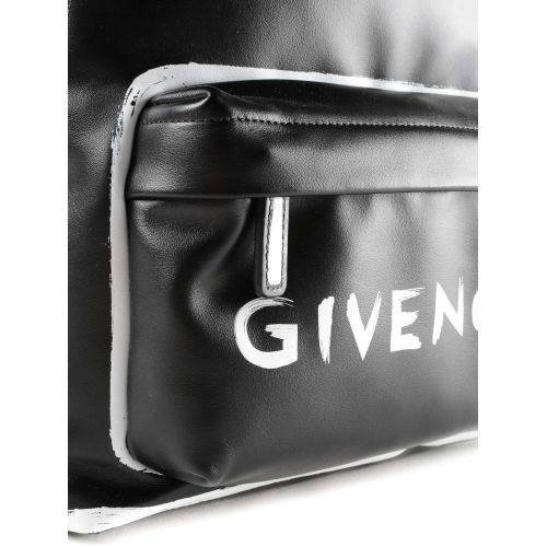 지방시 Givenchy Brush painted logo small backpack