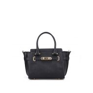 Coach Swagger 21 black leather bag