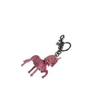 Coach Puzzle Unicorn tanned leather charm