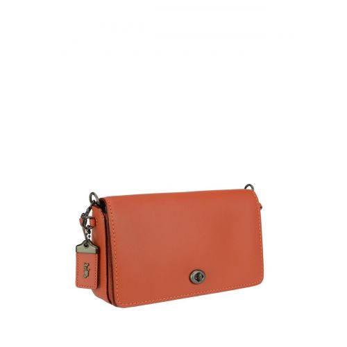  Coach Dinky tanned leather crossbody