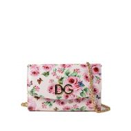 Dolce & Gabbana Floral print Dauphine wallet bag