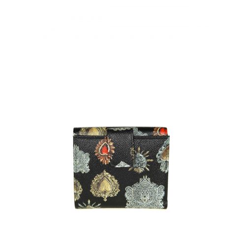  Dolce & Gabbana Sacred heart print leather wallet