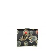 Dolce & Gabbana Sacred heart print leather wallet