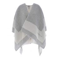 Dondup Blanket-inspired wool poncho