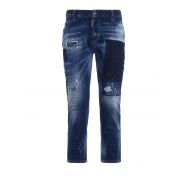 Dsquared2 Cool Girl worn out cropped jeans