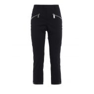 Dsquared2 Leather trimmed wool crop trousers
