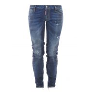 Dsquared2 Medium Waist Skinny coated Jeans