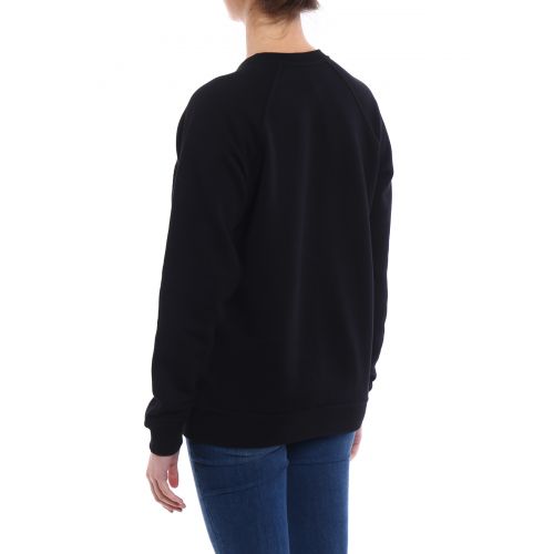 겐조 Kenzo Embroidered logo black sweatshirt