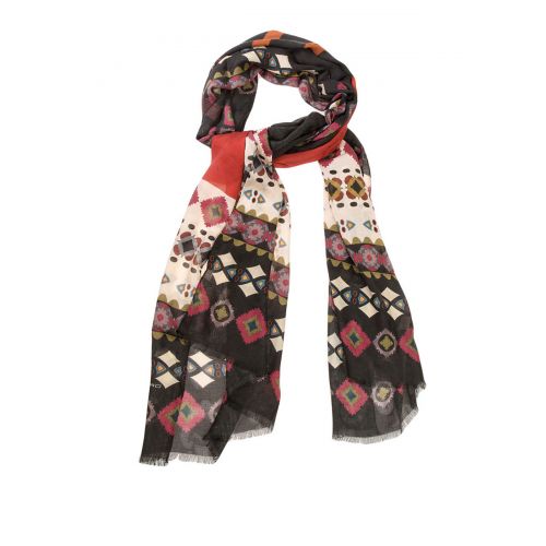 Etro Patterned modal and cashmere scarf