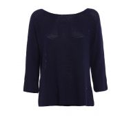 Fay Blue viscose blend over sweater