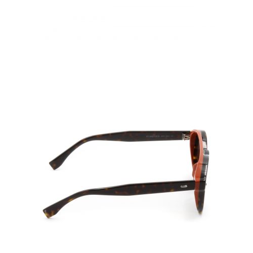 펜디 Fendi Two-tone double bridge sunglasses