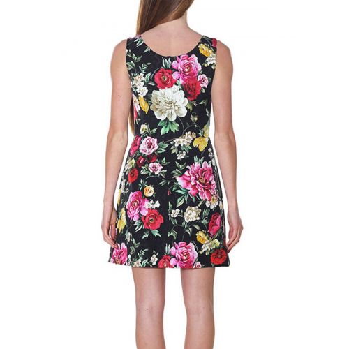  Dolce & Gabbana Floral brocade tank top dress