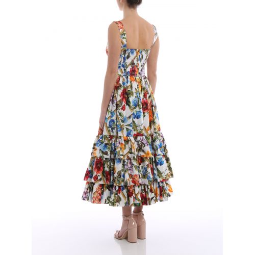  Dolce & Gabbana Flower print cotton poplin sundress