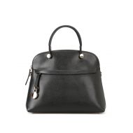 Furla Ares print leather Piper tote