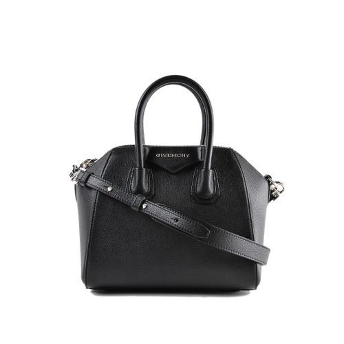 지방시 Givenchy Antigona Mini black leather bag
