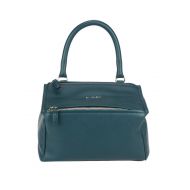 Givenchy Pandora S prussian blue leather bag