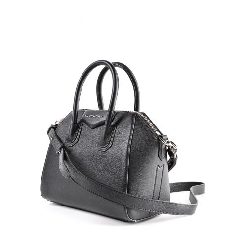 지방시 Givenchy Antigona Mini black leather bag