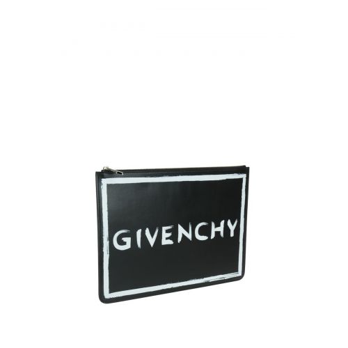 지방시 Givenchy Hand-painted logo large pouch