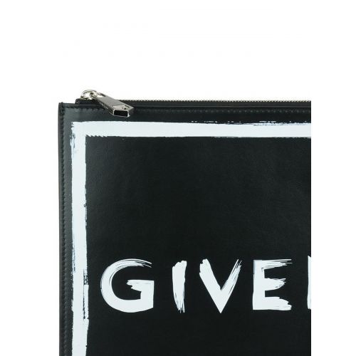 지방시 Givenchy Hand-painted logo large pouch