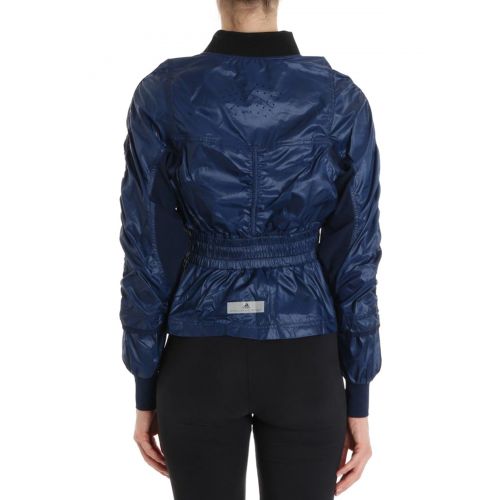 아디다스 Adidas by Stella McCartney Two-tone tech fabric sporty jacket