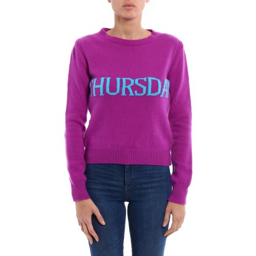  Alberta Ferretti Rainbow Week Thursday sweater